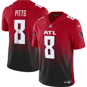 cheap Atlanta Falcons #8 Kyle Pitts Men's Black Vapor F.U.S.E. Limited Jersey