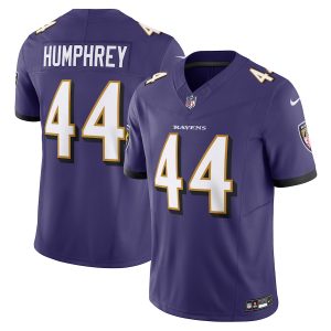 cheap Baltimore Ravens #44 Marlon Humphrey Men's Purple Vapor F.U.S.E. Limited Jersey