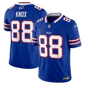 buffalo bills #88 dawson knox men's royal vapor f.u.s.e. limited authentic jersey