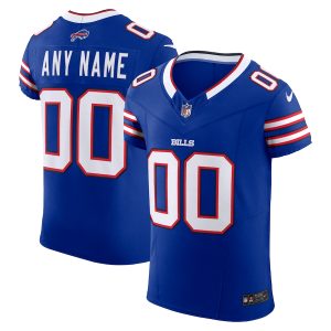 Buffalo Bills Custom Men's Royal Vapor F.U.S.E. Limited Jersey