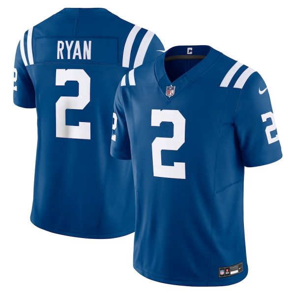 Indianapolis Colts #2 Matt Ryan Men's Blue Vapor F.U.S.E. Limited Jersey