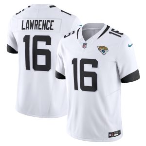 Jacksonville Jaguars #16 Trevor Lawrence Men's White Vapor F.U.S.E. Limited Jersey