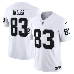 Las Vegas Raiders #83 Darren Waller Men's White Vapor F.U.S.E. Limited Jersey