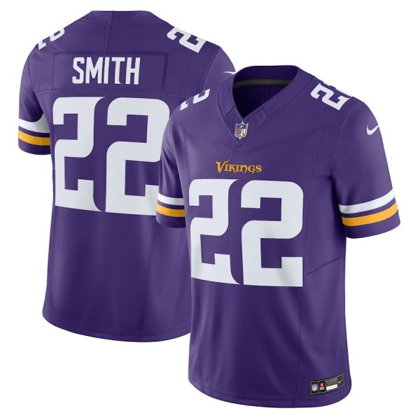 minnesota vikings #22 harrison smith men's purple vapor f.u.s.e. limited cheap jersey