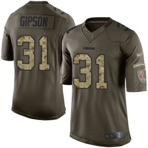 49ers #31 tashaun gipson green men's stitched nfl limited 2015 salute to service limited jersey