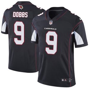 cardinals #9 joshua dobbs black alternate men's stitched nfl vapor untouchable limited personalized jersey