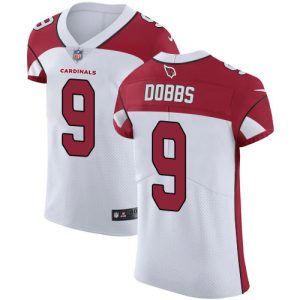 Cardinals #9 Joshua Dobbs White Men's Stitched NFL New Elite Jersey