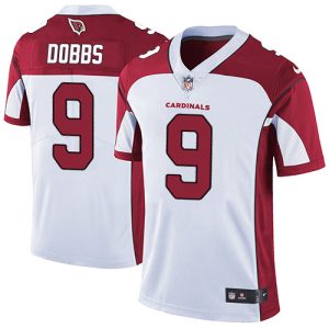 cardinals #9 joshua dobbs white men's stitched nfl vapor untouchable limited replica jersey