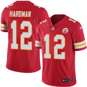 wholesale Chiefs #12 Mecole Hardman Red Team Color Men's Stitched NFL Vapor Untouchable Limited Jersey