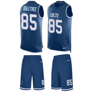 limited Colts #85 Andrew Ogletree Royal Blue Team Color Men's Stitched NFL Limited Tank Top Suit Jersey