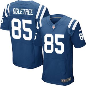 wholesale Colts #85 Andrew Ogletree Royal Blue Team Color Men's Stitched NFL Vapor Untouchable Elite Jersey