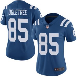 youth Colts #85 Andrew Ogletree Royal Blue Team Color Women's Stitched NFL Vapor Untouchable Limited Jersey