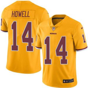 Commanders #14 Sam Howell Gold Men's Stitched NFL Limited Rush Jersey