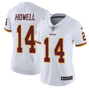 commanders #14 sam howell white women's stitched nfl vapor untouchable limited elite jersey