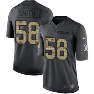 cowboys #58 mazi smith black men's stitched nfl limited 2016 salute to service wholesale jersey