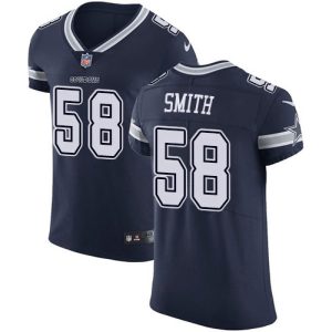 Cowboys #58 Mazi Smith Navy Blue Team Color Men's Stitched NFL Vapor Untouchable Elite Jersey