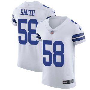 Cowboys #58 Mazi Smith White Men's Stitched NFL New Elite Jersey