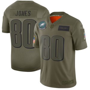 eagles #80 julio jones camo men's stitched nfl limited 2019 salute to service wholesale jersey