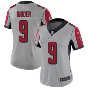 falcons #5 desmond ridder silver stitched women's nfl limited inverted legend cheap jersey