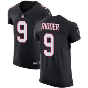 Falcons #9 Desmond Ridder Black Alternate Men's Stitched NFL New Elite Jersey