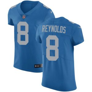 lions #8 josh reynolds blue throwback men's stitched nfl vapor untouchable elite wholesale jersey