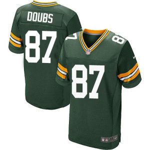 Packers #87 Romeo Doubs Green Team Color Men's Stitched NFL Elite Jersey