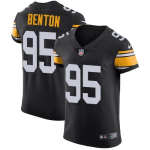 elite Steelers #95 Keeanu Benton Black Alternate Men's Stitched NFL New Elite Jersey