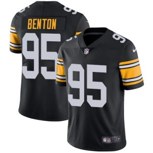 steelers #95 keeanu benton black alternate men's stitched nfl vapor untouchable limited wholesale jersey