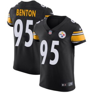 Steelers #95 Keeanu Benton Black Team Color Men's Stitched NFL Vapor Untouchable Elite Jersey