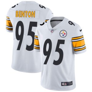 steelers #95 keeanu benton white youth stitched nfl vapor untouchable limited cheap jersey