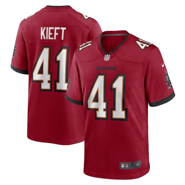 replica Tampa Bay Buccaneers #41 KO Kieft Men's NFL Game Jersey - Red