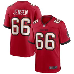 wholesale Tampa Bay Buccaneers #66 Ryan Jensen Men's NFL Game Jersey - Red