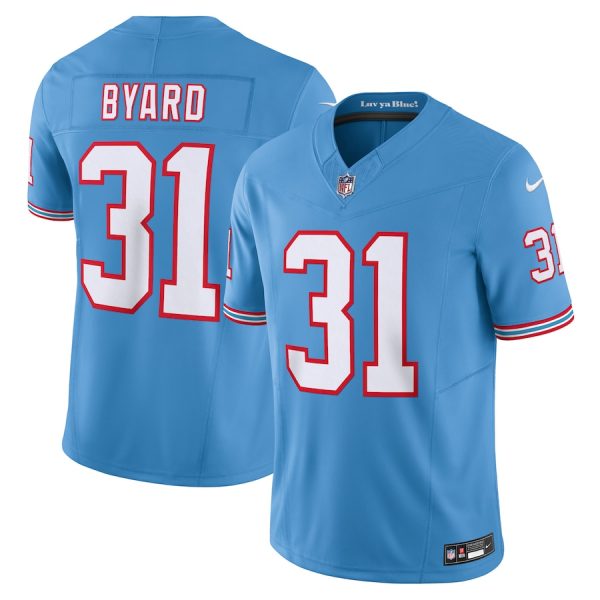 Tennessee Titans #31 Kevin Byard Men's Light Blue Vapor F.U.S.E. Limited Jersey