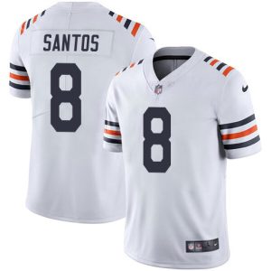 Bears #8 Cairo Santos White Men's 2019 Alternate Classic Stitched NFL Vapor Untouchable Limited Jersey