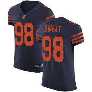 bears #98 montez sweat navy blue alternate men's stitched nfl vapor untouchable elite wholesale jersey