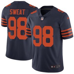 Bears #98 Montez Sweat Navy Blue Alternate Men's Stitched NFL Vapor Untouchable Limited Jersey