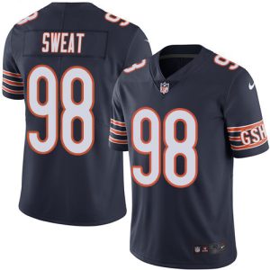 bears #98 montez sweat navy blue team color youth stitched nfl vapor untouchable limited cheap jersey