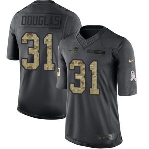 bills #31 rasul douglas black men's stitched nfl limited 2016 salute to service wholesale jersey