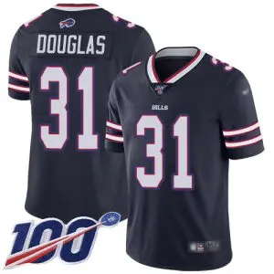 authentic Bills #31 Rasul Douglas Navy Men's Stitched NFL Limited Inverted Legend 100th Season Jersey