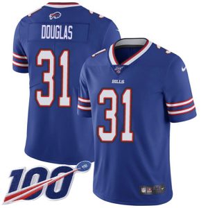 wholesale Bills #31 Rasul Douglas Royal Blue Team Color Men's Stitched NFL 100th Season Vapor Untouchable Limited Jersey