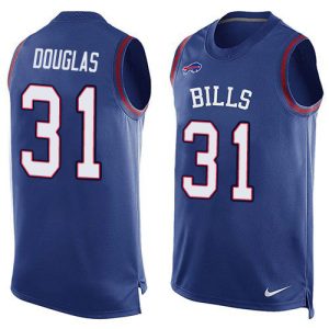 Bills #31 Rasul Douglas Royal Blue Team Color Men's Stitched NFL Limited Tank Top Jersey