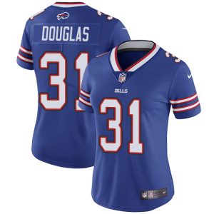 wholesale Bills #31 Rasul Douglas Royal Blue Team Color Women's Stitched NFL Vapor Untouchable Limited Jersey