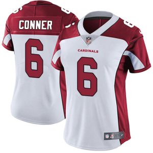 cardinals #6 james conner white women's stitched nfl vapor untouchable limited wholesale jersey