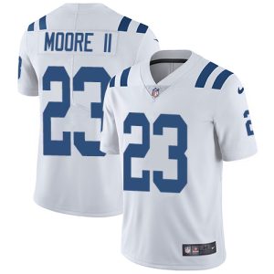 colts #23 kenny moore ii youth white retired player limited authentic jersey