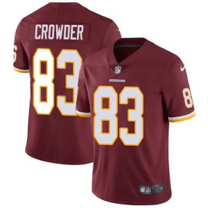 commanders #83 jamison crowder burgundy red team color youth stitched nfl vapor untouchable limited cheap jersey