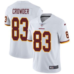 cheap Commanders #83 Jamison Crowder White Men's Stitched NFL Vapor Untouchable Limited Jersey