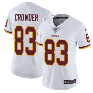 wholesale Commanders #83 Jamison Crowder White Women's Stitched NFL Vapor Untouchable Limited Jersey