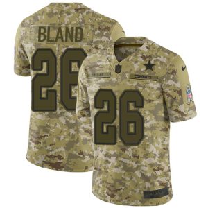 youth Cowboys #26 DaRon Bland Camo Men's Stitched NFL Limited 2018 Salute To Service Jersey