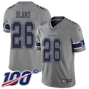 Cowboys #26 DaRon Bland Gray Men's Stitched NFL Limited Inverted Legend 100th Season Jersey