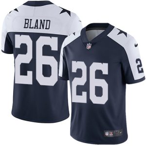 cowboys #26 daron bland navy blue thanksgiving youth stitched nfl 100th season vapor throwback limited wholesale jersey